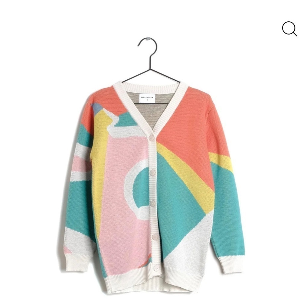 Wolf and Rita boutique Colorful childs Sweater